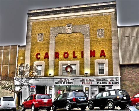 Carolina theatre hickory - Carolina Theatres - Hickory. Hearing Devices Available. 222 1st Avenue NW , Hickory NC 28601 | (828) 322-7210. 0 movie playing at this theater Tuesday, March 21. Sort by. Online showtimes not available for this theater at this time. Please contact the theater for more information. Movie showtimes data provided by Webedia Entertainment …
